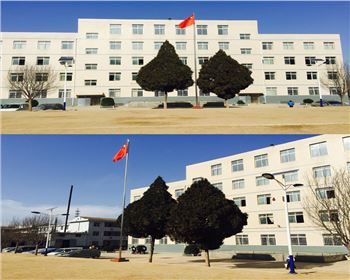 學校太陽能路燈-省平涼市學校路燈工程