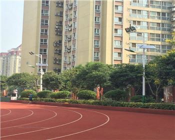 學校路燈改造-省西安高新一中路燈項目